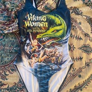 Blackmilk Viking Women Sea Serpent Swimsuit - Size M, worn once